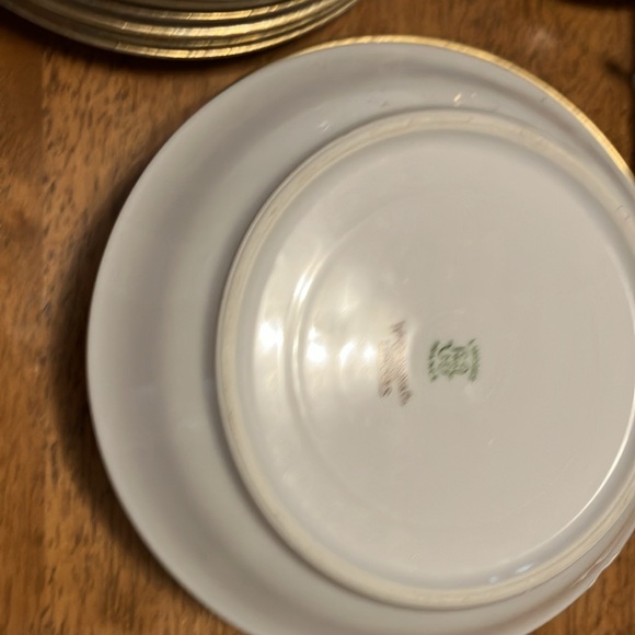 Limoge France , beautiful china edged in gold. Coffee/ dessert set for 4-6 , 30 - Picture 15 of 16